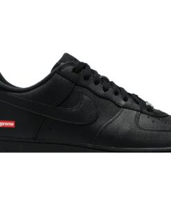 Alternative view of Supreme x Nike Air Force 1 Low Box Logo - Black CU9225-001 Nicesnk