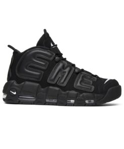 Supreme x Nike Air More Uptempo Black 902290-001 Nicesnk