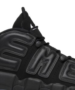 Alternative view of Supreme x Nike Air More Uptempo Black 902290-001 Nicesnk