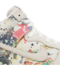 Alternative view of Supreme x Nike SB Dunk High 'Rammellzee' FD8779-100