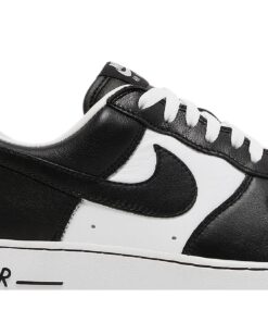 Alternative view of Terror Squad x Nike Air Force 1 Low Black White FJ5756-100 Nicesnk