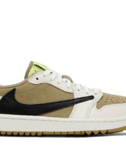 Travis Scott x Air Jordan 1 Low Golf Neutral Olive FZ3124-200 Nicesnk
