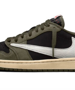 Travis Scott x Air Jordan 1 Low OG SP 'Black Olive' DM7866-002
