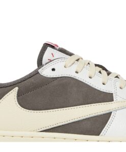 Alternative view of Travis Scott x Air Jordan 1 Retro Low OG Reverse Mocha DM7866-162 Nicesnk