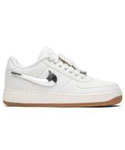 Travis Scott x Nike Air Force 1 Sail AQ4211-101 Nicesnk