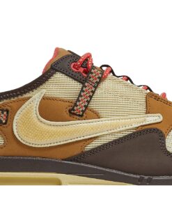 Alternative view of Travis Scott x Nike Air Max 1 Baroque Brown DO9392-200 Nicesnk