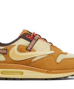 Travis Scott x Nike Air Max 1 'Wheat Lemon Drop' DO9392-701