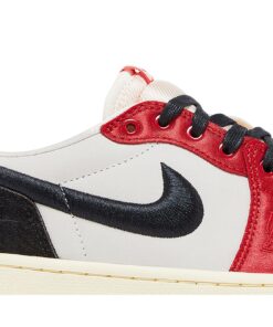 Alternative view of Trophy Room x Air Jordan 1 Retro Low OG SP Rookie Card - Away FN0432-100 Nicesnk