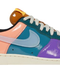 Alternative view of UNDEFEATED x Nike Air Force 1 Low SP Celestine Blue DV5255-500 Nicesnk