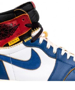Alternative view of Union LA x Air Jordan 1 Retro High NRG Storm Blue BV1300-146 Nicesnk