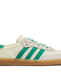 Wales Bonner x adidas Samba Cream White Bold Green GY4344 Nicesnk