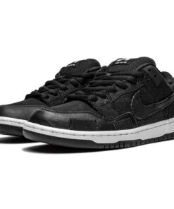 Alternative view of Wasted Youth x Nike Dunk Low SB 'Black Denim'