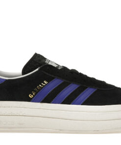(Women) adidas Gazelle Bold Black Lucid Blue HQ4408 Nicesnk