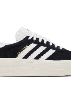 (Women) adidas Gazelle Bold Black White HQ6912 Nicesnk