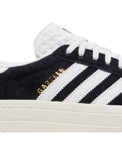 Alternative view of (Women) adidas Gazelle Bold Black White HQ6912 Nicesnk