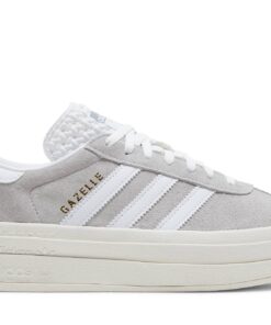 (Women) adidas Gazelle Bold Grey White HQ6893 Nicesnk