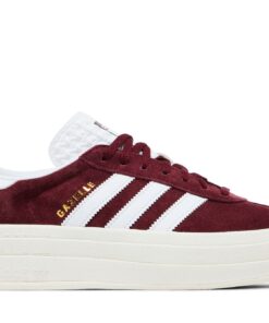 (Women) adidas Gazelle Bold Shadow Red White HQ6892 Nicesnk