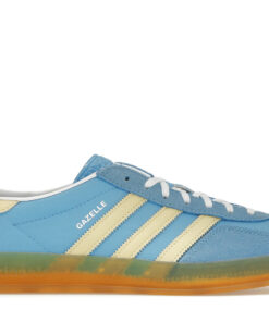 (Women) adidas Gazelle Indoor Blue Burst Yellow IE2960 Nicesnk