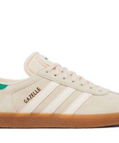 (Women) adidas Gazelle 'Wonder White Green' IF3235