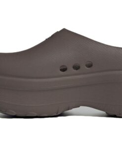 (Women) adidas Originals Adilette Clog Plush Brown IH3360 Nicesnk