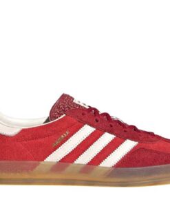 (Women) adidas Originals Gazelle Indoor Red/White/Gum IE1051 Nicesnk