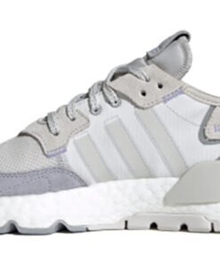 (Women) adidas originals Nite Jogger Gray White Light Purple H03250 Nicesnk