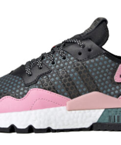(Women) adidas originals Nite Jogger Green Black Pink EF5428 Nicesnk