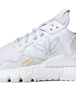 (Women) adidas originals Nite Jogger White Grey GZ3229 Nicesnk