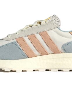 (Women) adidas originals Retropy E5 White Grey Orange HP7743 Nicesnk