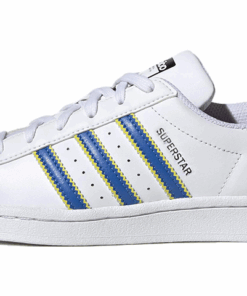 (Women) adidas Originals Superstar White Blue HQ1939 Nicesnk
