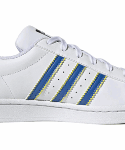 Alternative view of (Women) adidas Originals Superstar White Blue HQ1939 Nicesnk