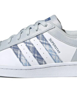 (Women) adidas Originals Superstar 'White Gray Blue' IG3005