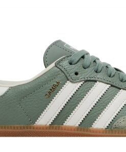 Alternative view of (Women) adidas Samba OG Silver Green Gum IE7011 Nicesnk