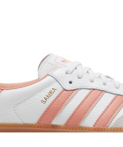 Alternative view of (Women) adidas Samba OG White Wonder Clay Gum IG5932 Nicesnk