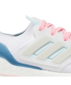 Alternative view of (Women) adidas UltraBoost 22 White Almost Blue GX5929 Nicesnk
