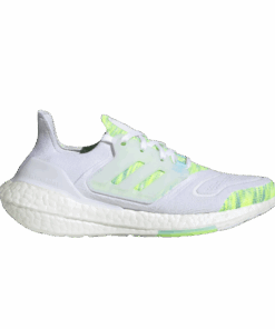(Women) adidas UltraBoost 22 'White Bliss Blue Yellow' GX5926
