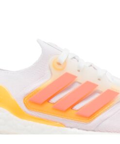 Alternative view of (Women) adidas UltraBoost 22 'White Turbo Flash Orange' GX5595