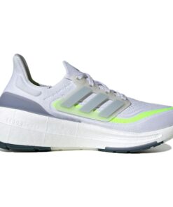 Alternative view of (Women) adidas UltraBoost Light 'White Wonder Blue Lucid Lemon' IE1775