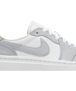 Alternative view of (Women) Air Jordan 1 Elevate Low Wolf Grey DH7004-100 Nicesnk