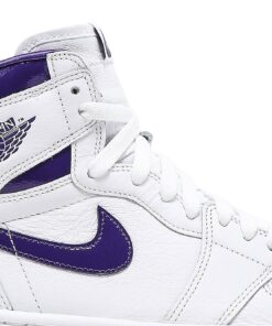 Alternative view of (Women) Air Jordan 1 High OG 'Court Purple' CD0461-151
