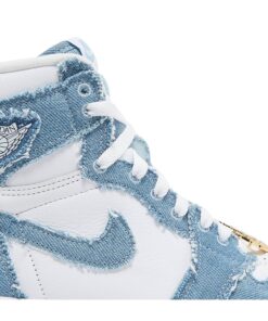 Alternative view of (Women) Air Jordan 1 High OG Denim DM9036-104 Nicesnk
