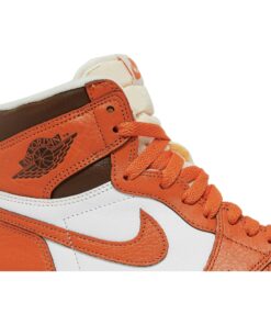Alternative view of (Women) Air Jordan 1 High OG Starfish DO9369-101 Nicesnk