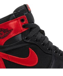 Alternative view of (Women) Air Jordan 1 High 'Satin Bred' FD4810-061