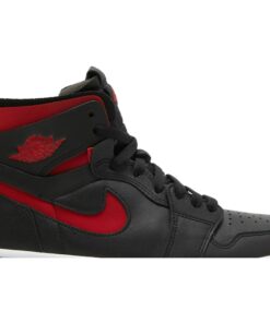 Alternative view of (Women) Air Jordan 1 High Zoom Comfort Black University Red CT0979-006 Nicesnk