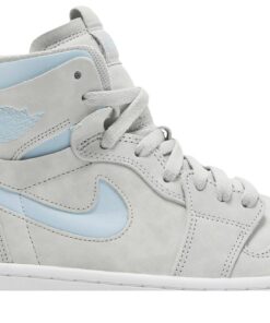 Alternative view of (Women) Air Jordan 1 High Zoom Comfort Cool Grey Light Blue CT0979-004 Nicesnk