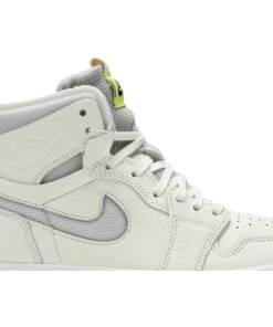 Alternative view of (Women) Air Jordan 1 High Zoom Pearl White CT0979-107 Nicesnk