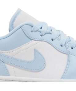 Alternative view of (Women) Air Jordan 1 Low Aluminum DC0774-141 Nicesnk