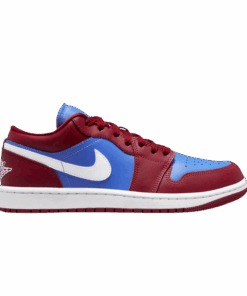(Women) Air Jordan 1 Low 'Deep Red Blue' DC0774-604
