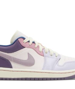 (Women) Air Jordan 1 Low Pastel Plum DZ2768-651 Nicesnk
