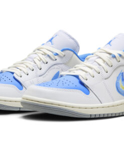 Alternative view of (Women) Air Jordan 1 Low SE 'Just Skate - University Blue' FJ7219-441